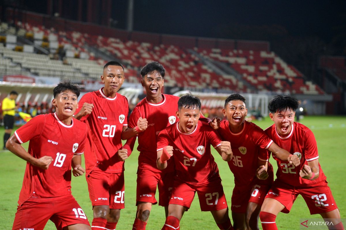 Timnas Indonesia U-17 tekuk India 3-1