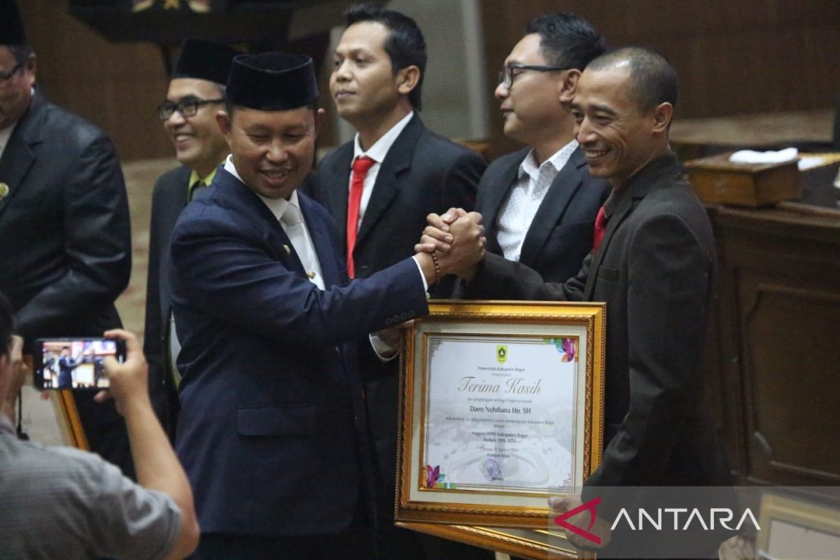 Pj Bupati Bogor apresiasi kinerja anggota DPRD Bogor periode 2019-2024