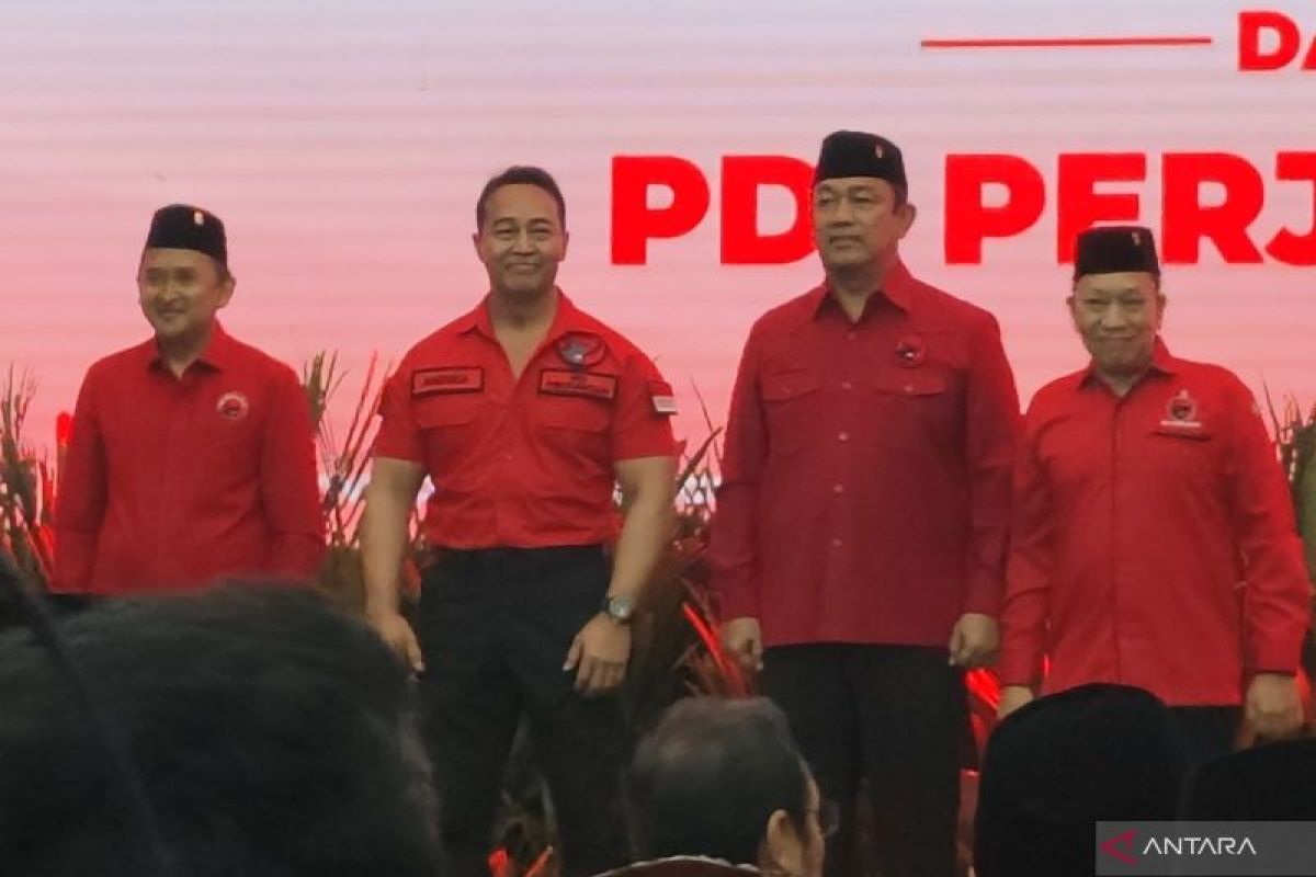 PDI Perjuangan resmi usung Andika Perkasa-Hendrar Prihadi di Pilkada Jateng