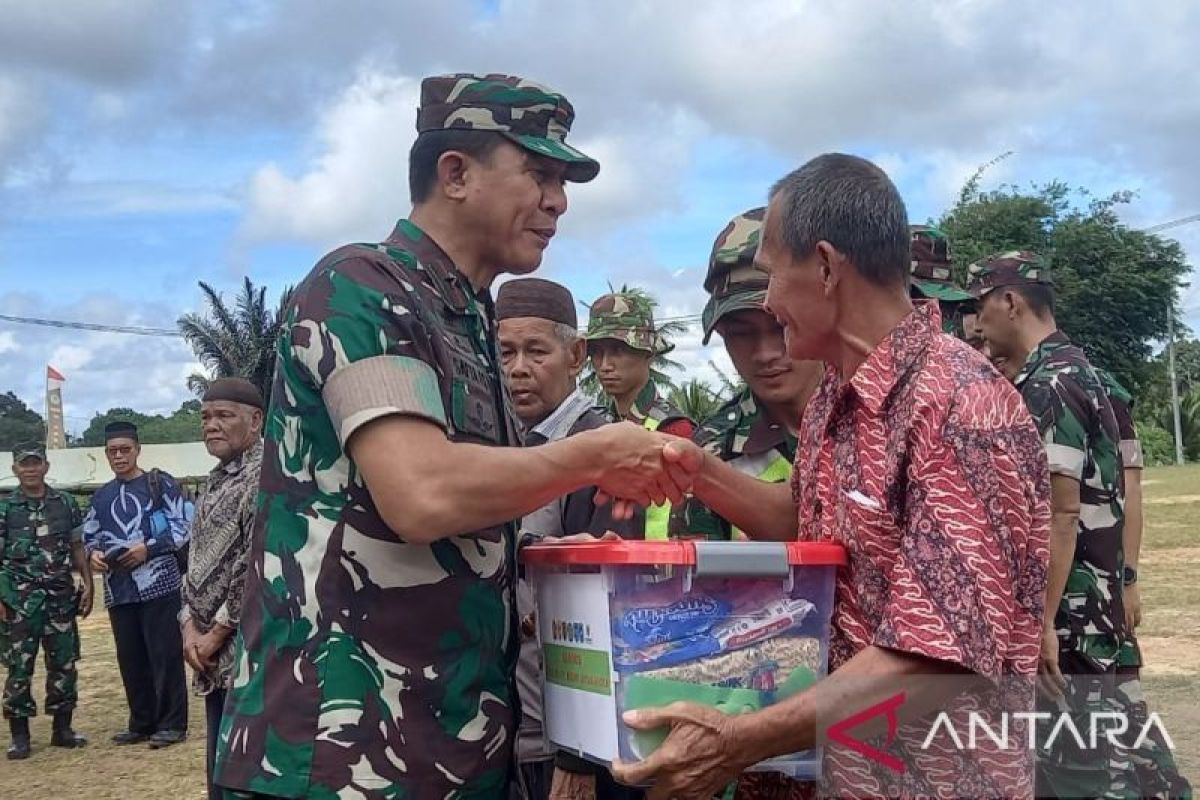 Bakti TMMD Ke-121 Kodim 0413/Bangka wariskan gotong royong dan kemanunggalan TNI-Rakyat