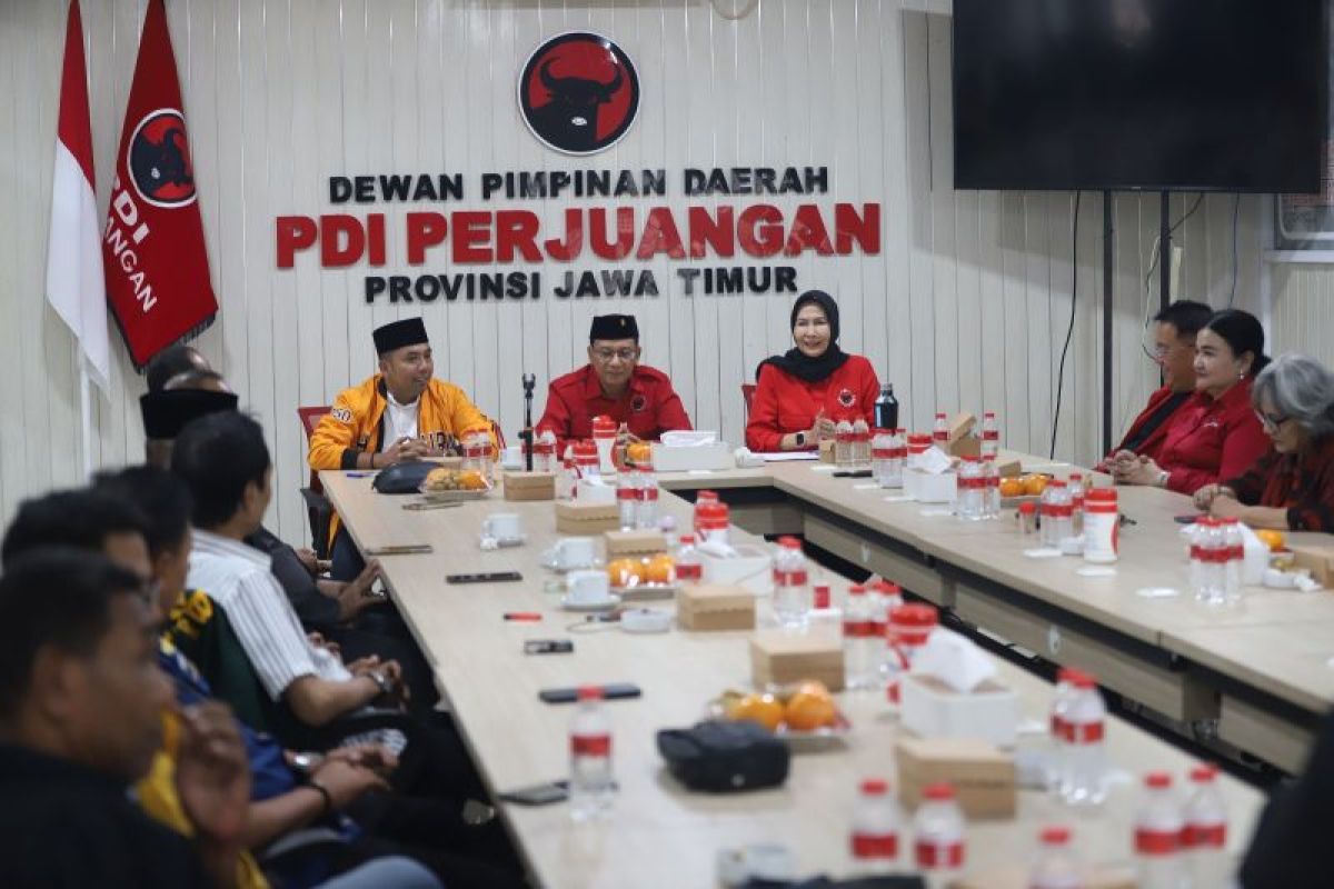 Koalisi nonparlemen bangun komunikasi dengan PDIP jelang Pilkada Jatim