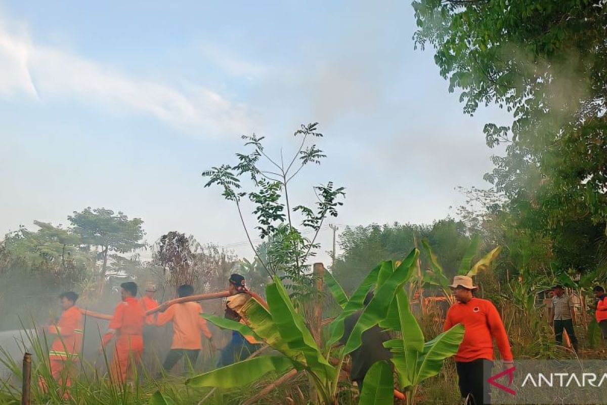 BPBD OKU atasi 11 kasus karhutla selama kemarau