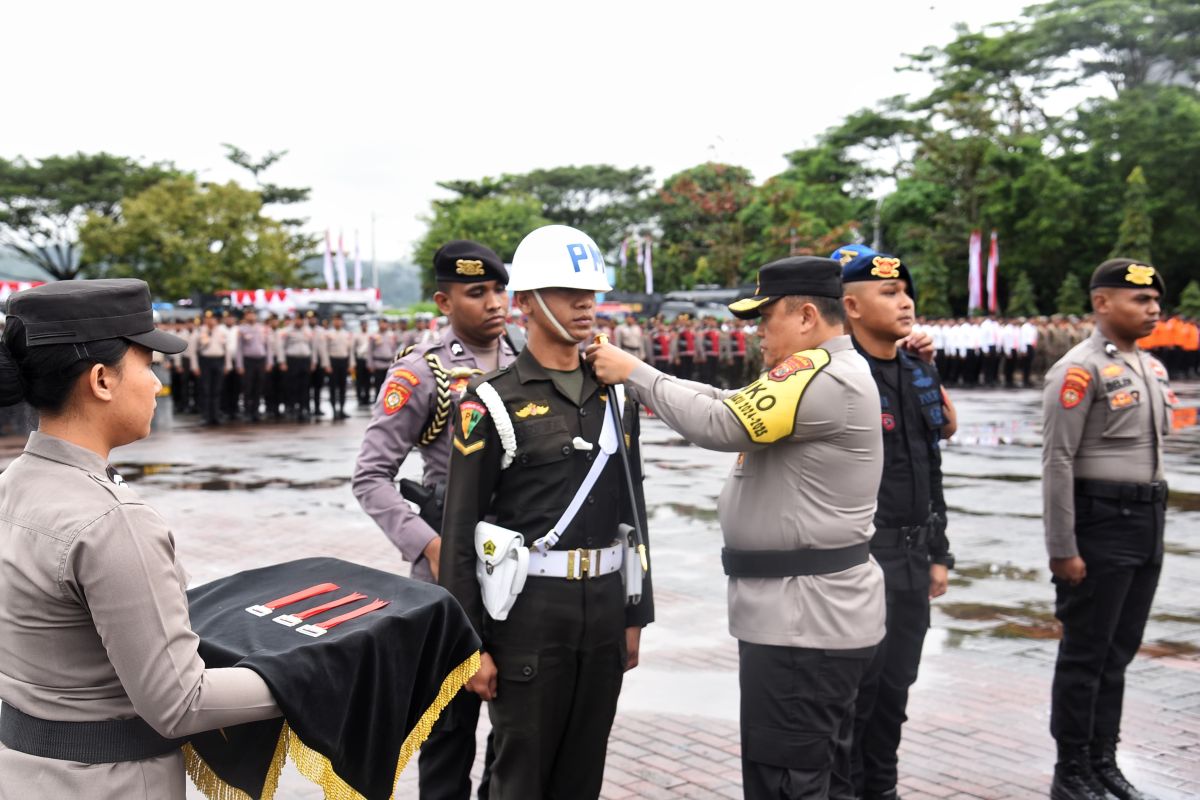 Polda Maluku kerahkan 1.600 personel amankan pelaksanaan Pilkada 2024