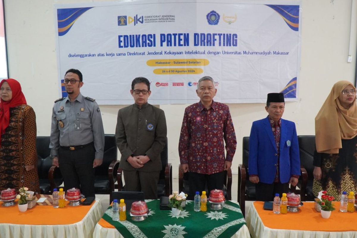 Unismuh-Dirjen Kekayaan Intelektual Kemenkumham gelar edukasi paten