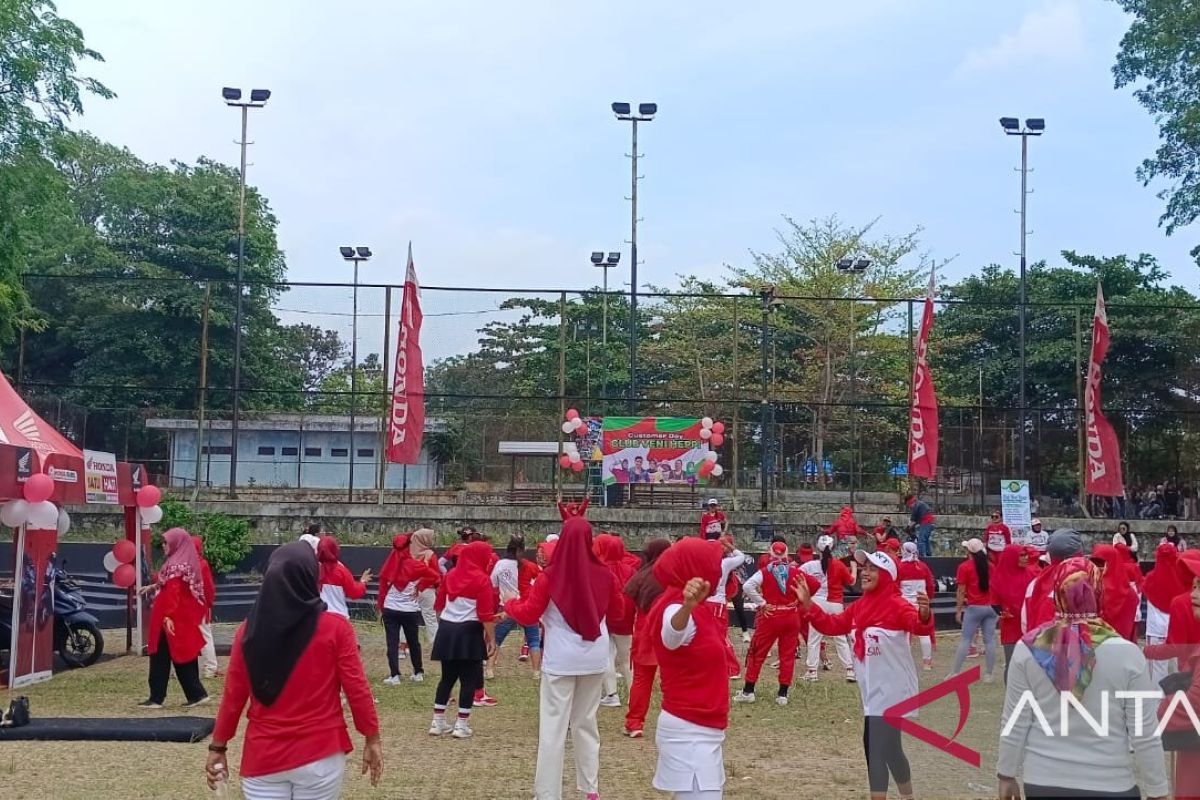 Honda Babel cabang Sungailiat gelar roadshow dan service motor semarakkan HUT Ke-79 RI