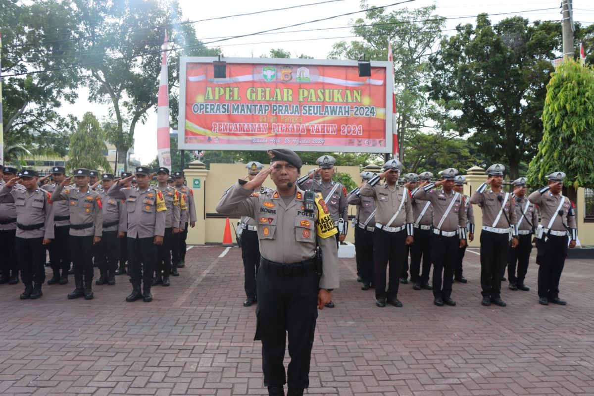 Polresta Banda Aceh pastikan seluruh tahapan Pilkada berjalan aman