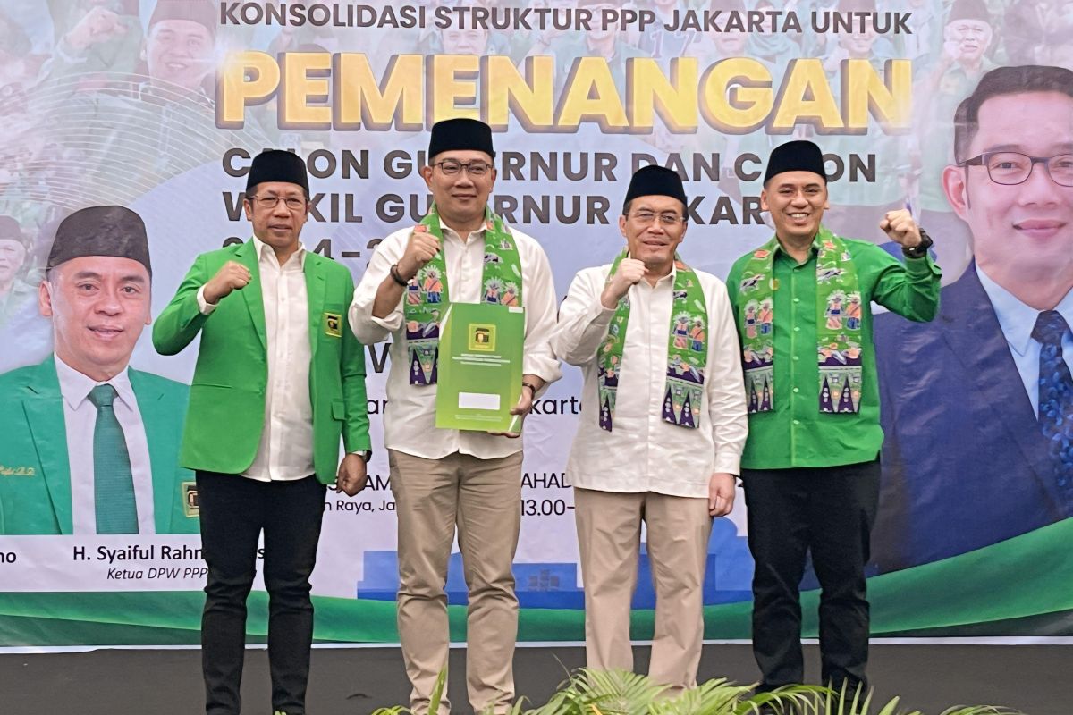 Dukung Ridwan Kamil-Suswono, PPP DKI usulkan Sekdanya orang Betawi