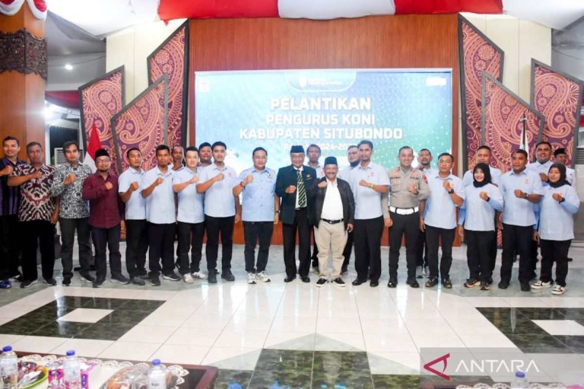 Bupati Situbondo ingatkan pengurus KONI bekerja bersama tingkatkan prestasi