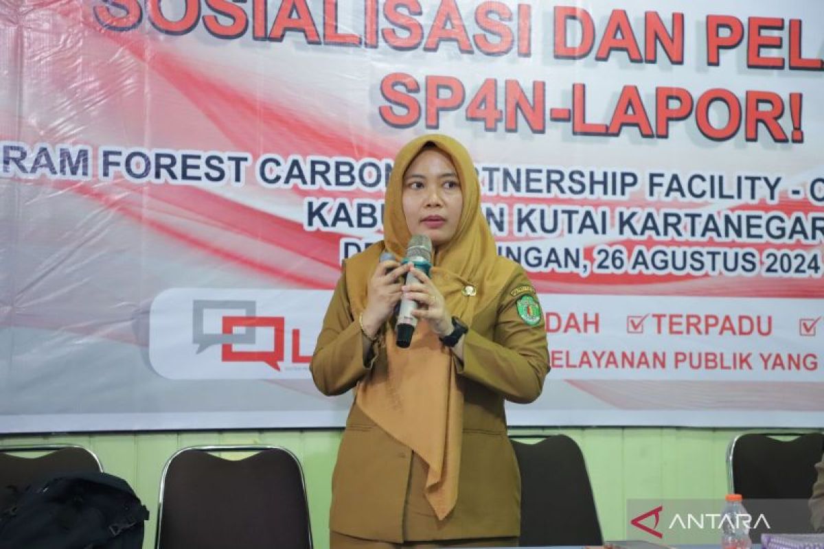 Diskominfo Kaltim minta Warga desa optimalkan  SP4N Lapor! dan dukung FCPF-CF