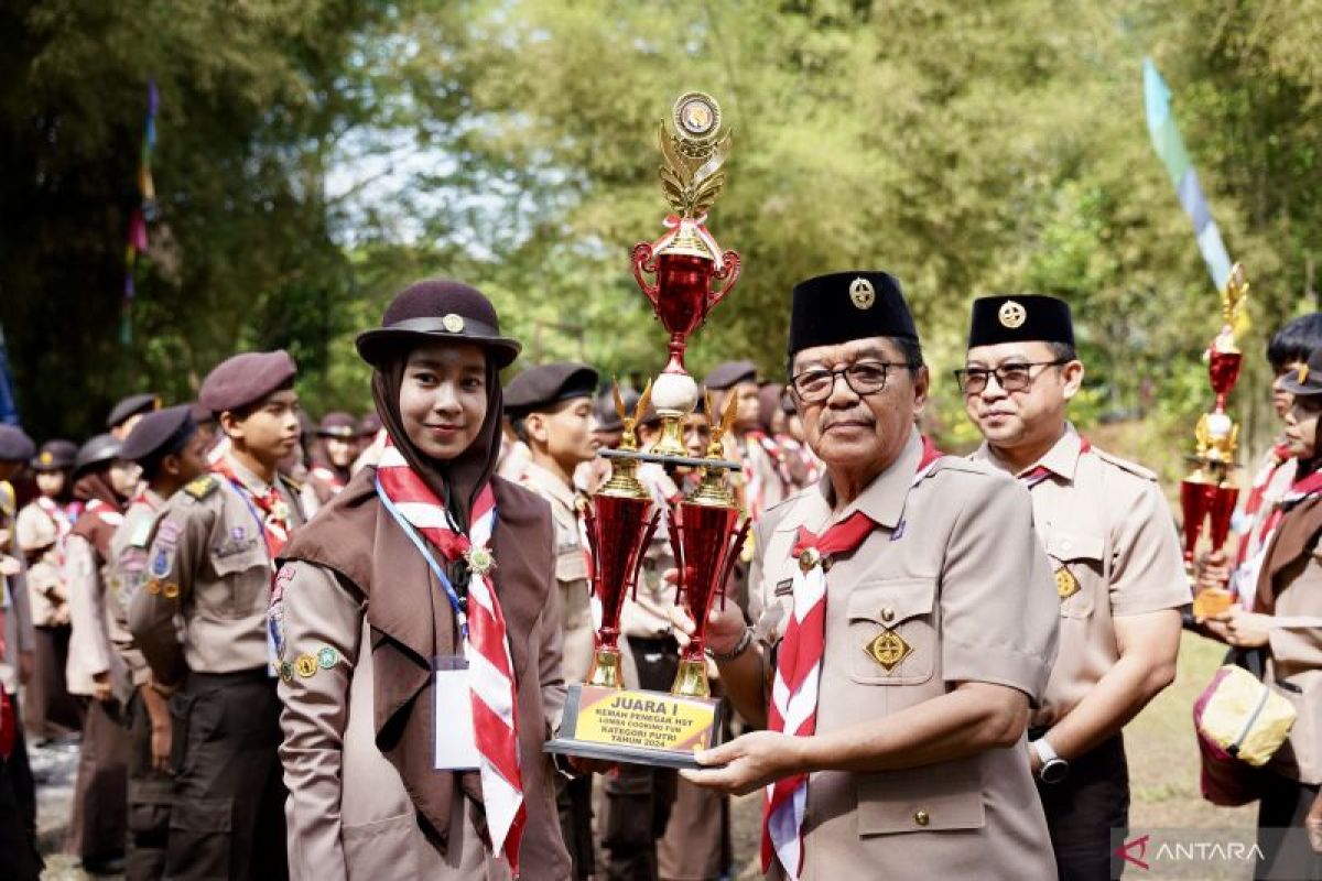 Pemkab HST perkuat wawasan anggota Pramuka Penegak