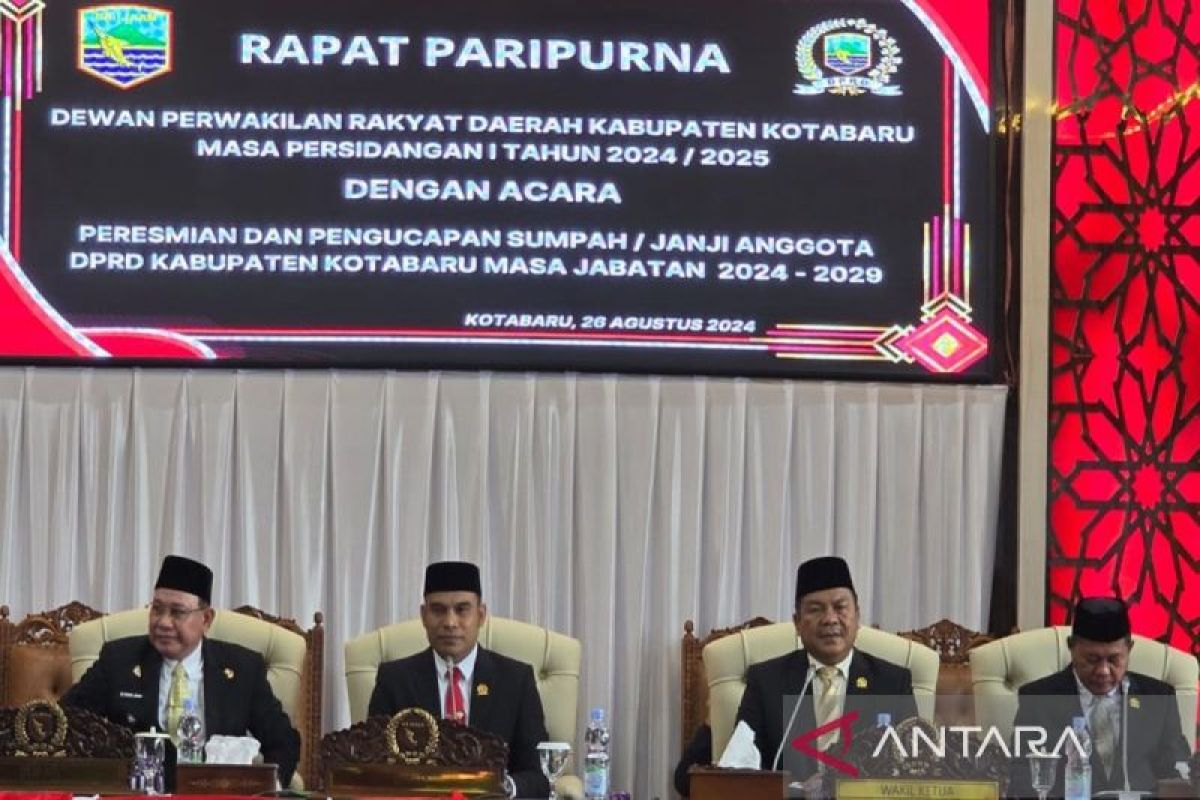 DPRD Kotabaru Periode 2019-2024 hasilkan 79 Perda