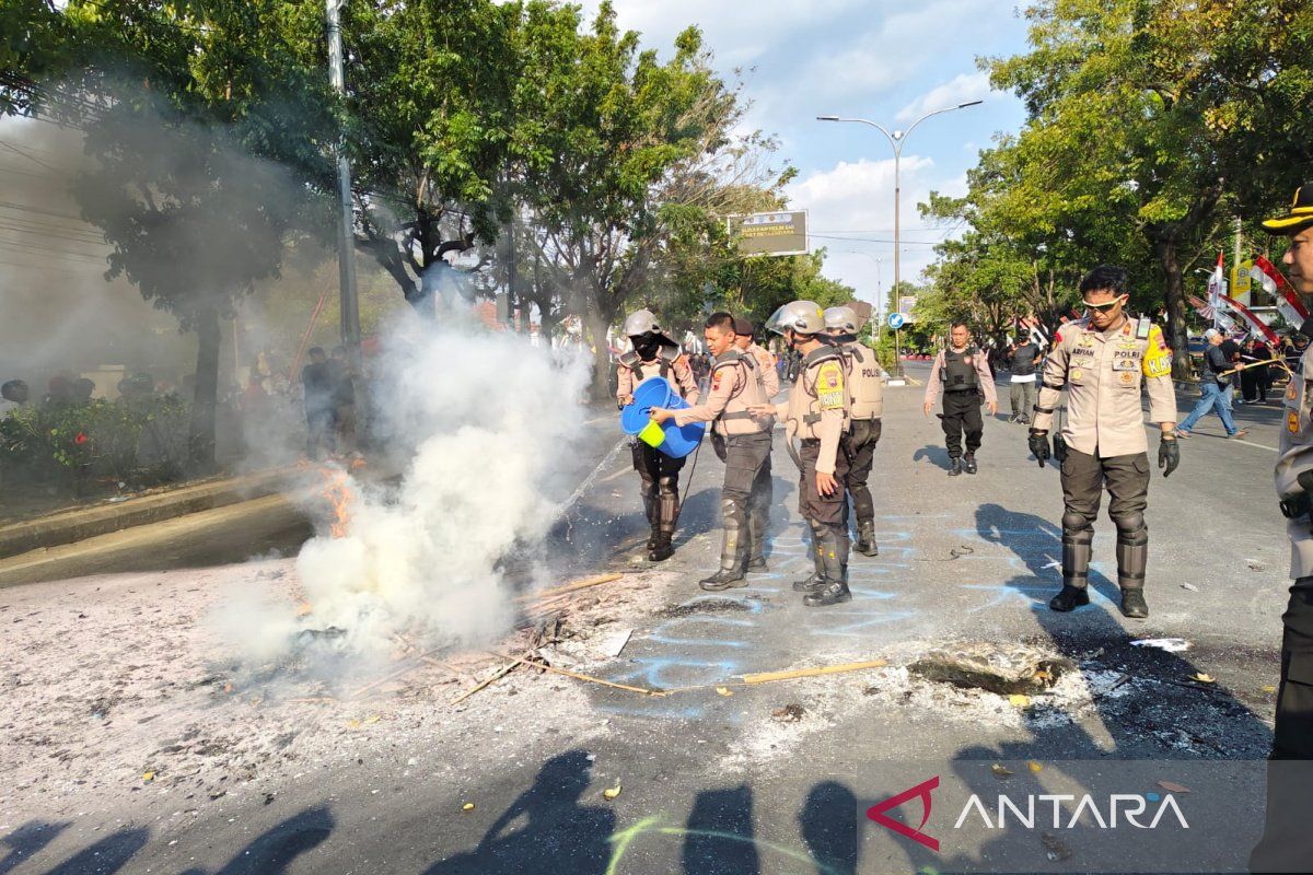 Polresta Surakarta terjunkan ratusan personel amankan unjuk rasa