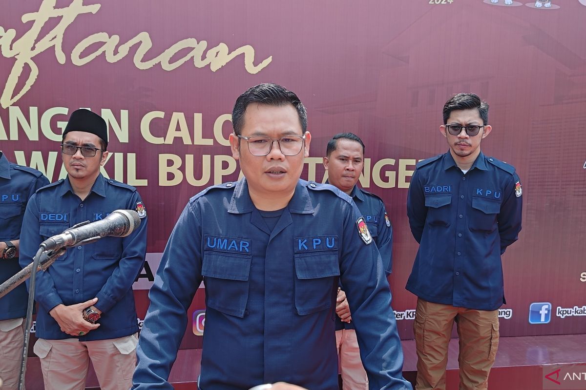 KPU terima dua pemberitahuan pendaftaran bakal calon Bupati Tangerang