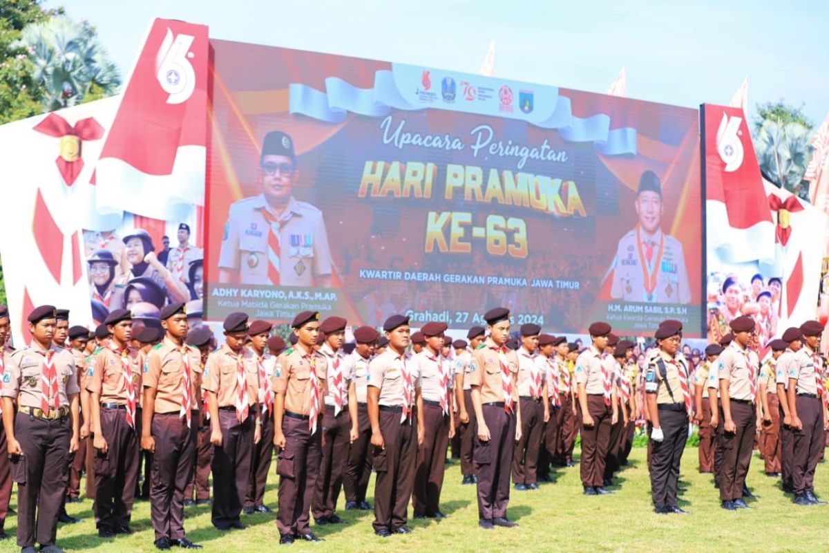 Pj Gubernur: Pramuka Jatim kuatkan sinergi sebagai penjaga NKRI