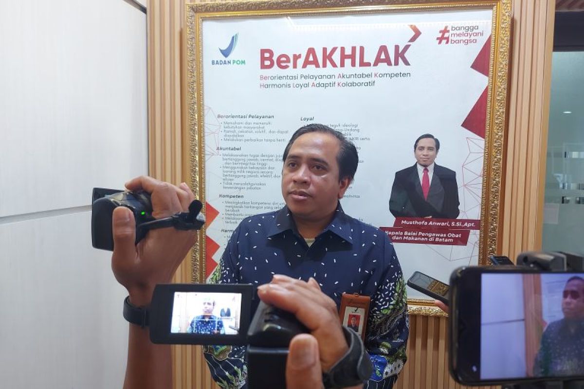 BPOM optimalkan koordinasi awasi obat dan pangan wilayah Kepri