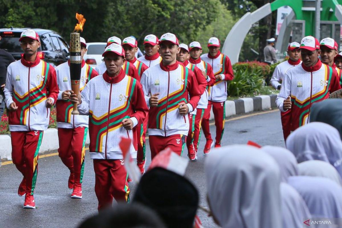 Kirab api PON XXI Aceh-Sumut dimulai dari Kota Sabang