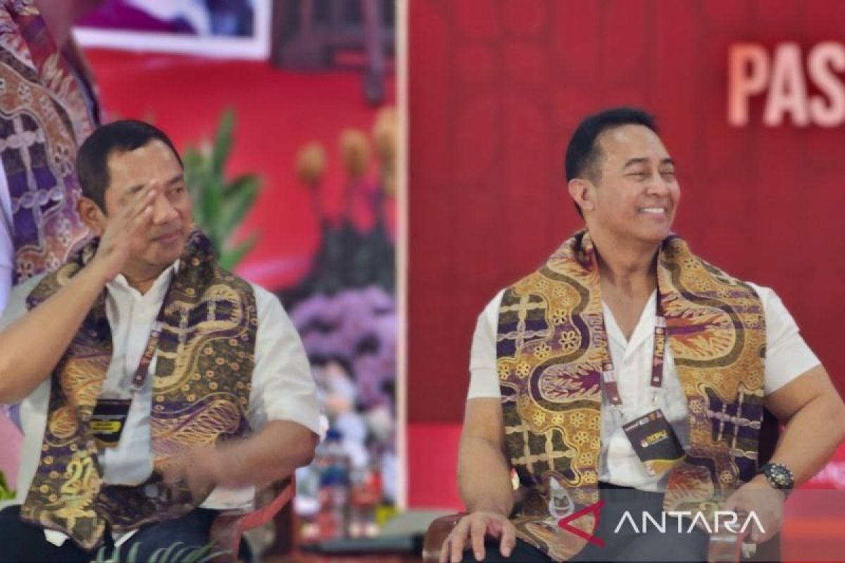 Pasangan Andika Perkasa-Hendrar Prihadi hari ini daftar ke KPU Jateng