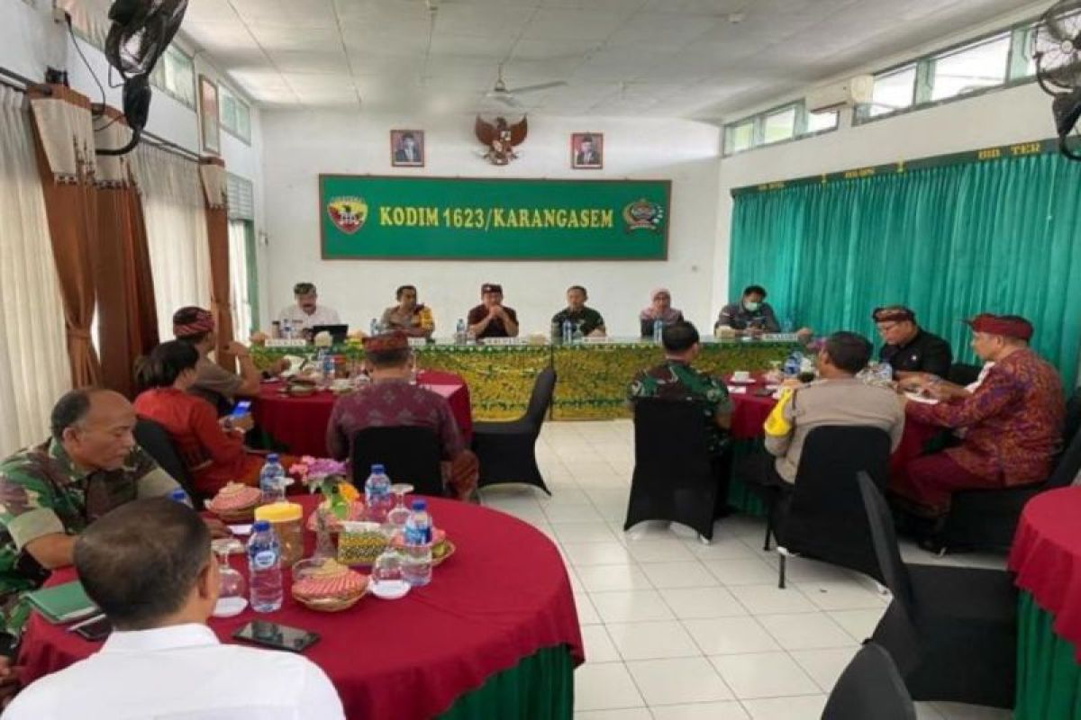 Bupati Gede Dana Pimpin Rapat Forkopimda Jelang Pemilu 2024