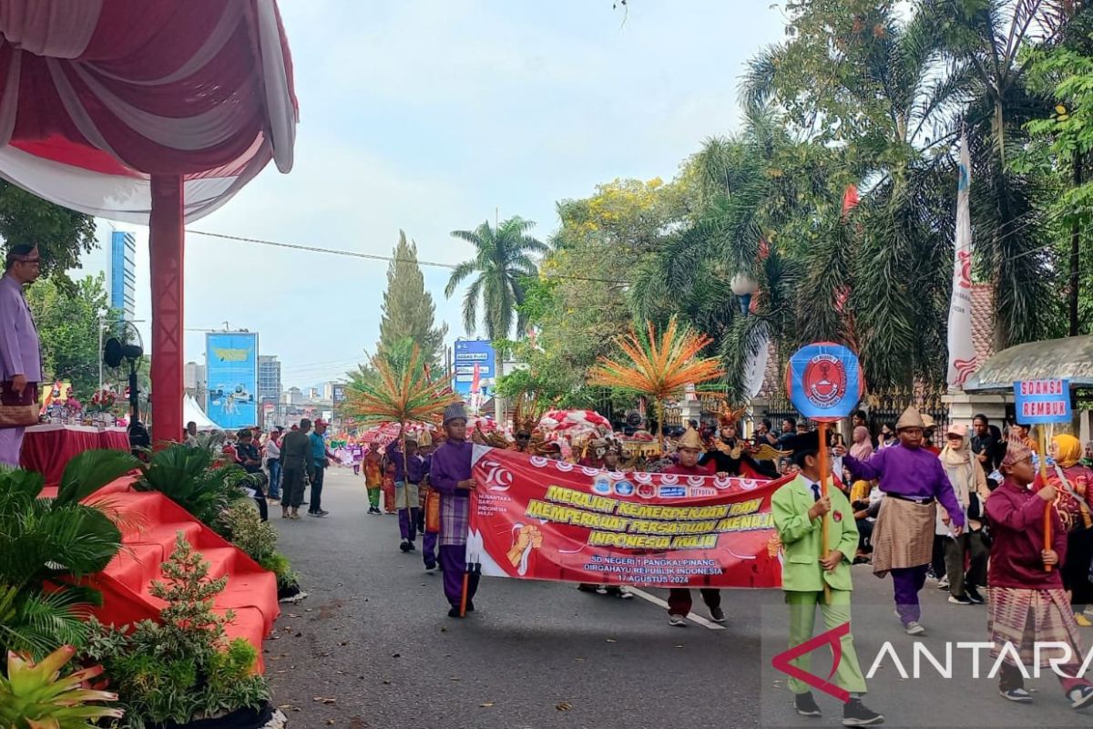 163 peserta dan 17 drumband meriahkan karnaval pembangunan