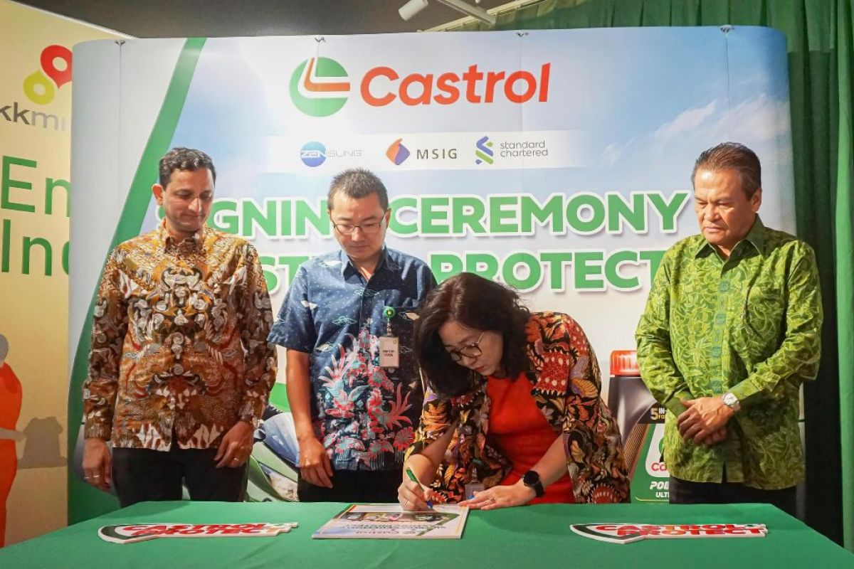 Castrol hadirkan perlindungan asuransi kecelakaan gratis untuk pemotor