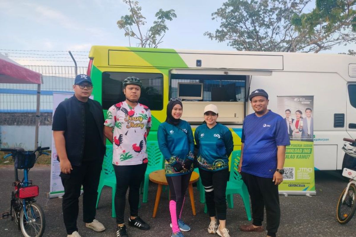 BPJS Ketenagakerjaan ambil bagian di Gowes Sehat Community 2024