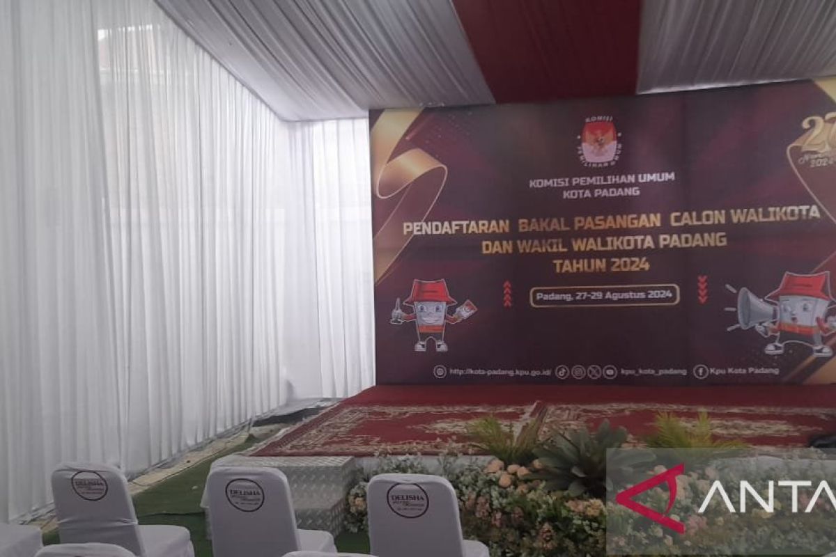 KPU Padang : Dua pasangan calon kepala daerah konfirmasi pendaftaran