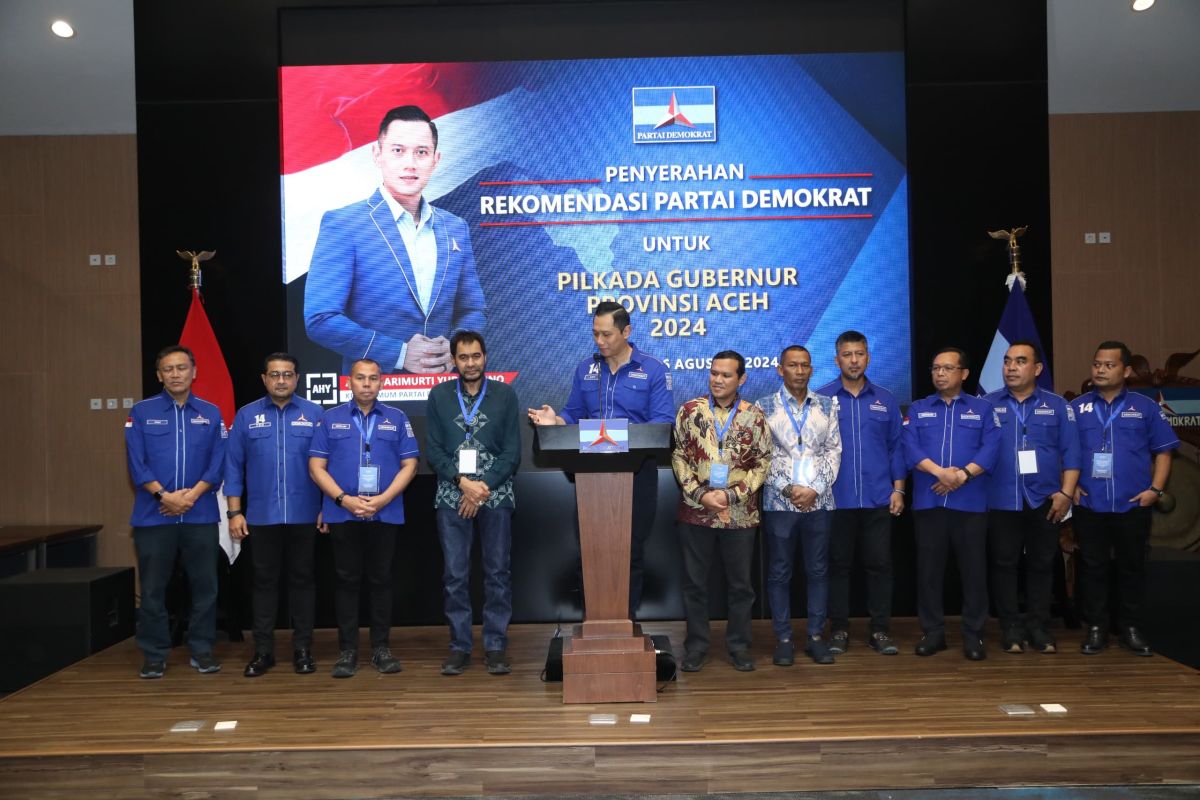 DPP Demokrat resmi usung eks Panglima GAM maju calon gubernur Aceh