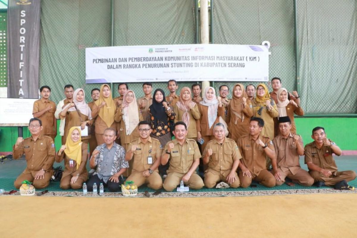 Turunkan stunting, Diskominfosatik Kabupaten Serang gandeng KIM