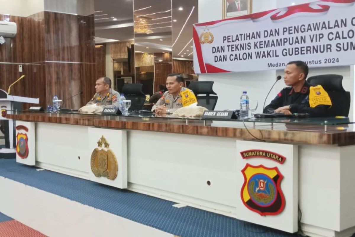 Begini strategi pengamanan objek VIP Pilkada  diterapkan Polda Sumut