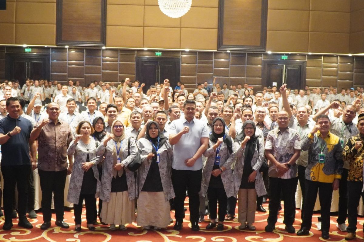 Pj Bupati Langkat hadiri pertemuan dengan Pemkab Tapanuli Tengah