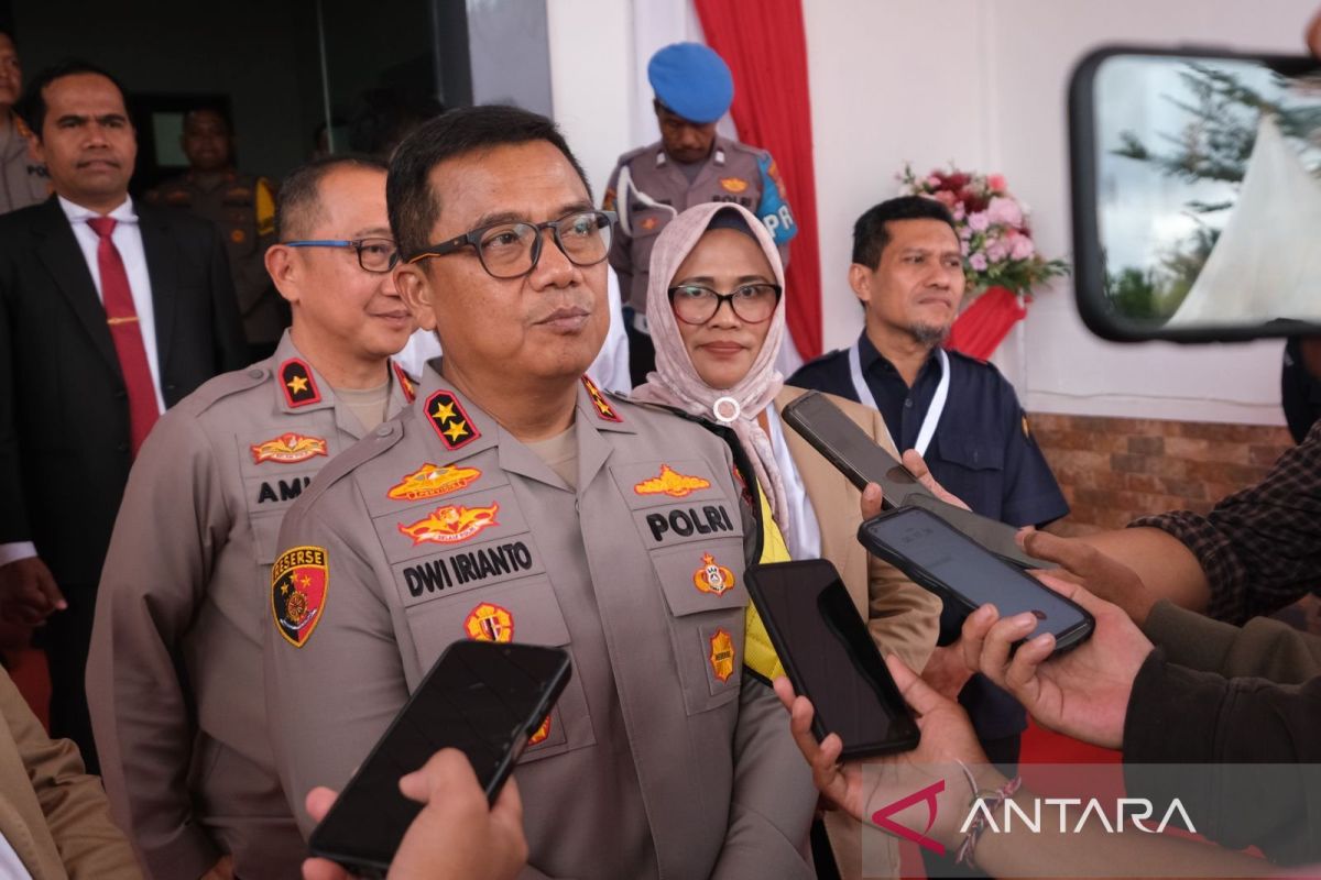 Polda Sultra lakukan pemantauan kesiapan personil pengamanan di KPU