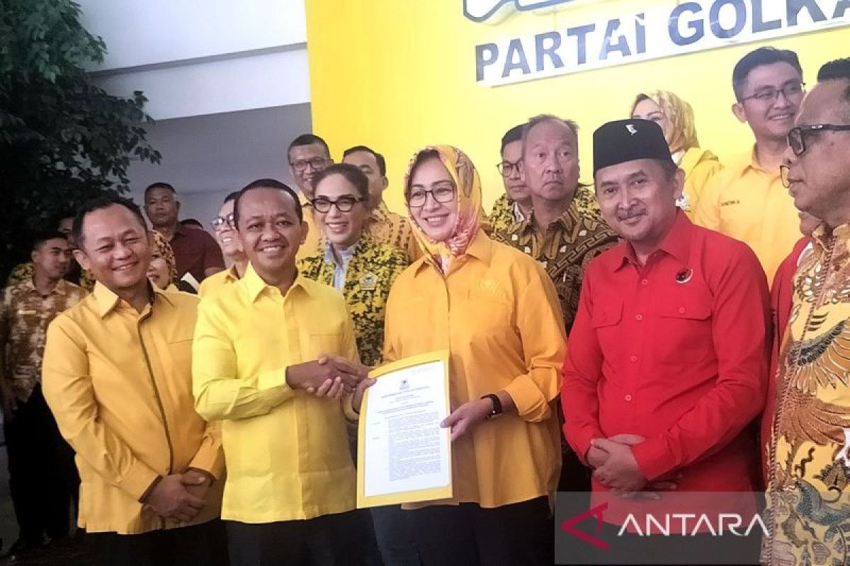 Bahlil  pastikan KIM tetap kompak setelah Golkar usung Airin-Ade