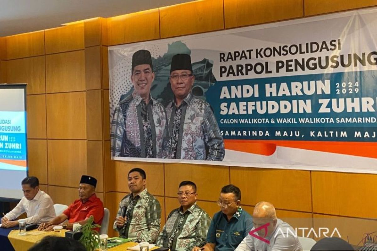 Andi Harun-Saefuddin maju Pilkada Samarinda didukung 9 parpol