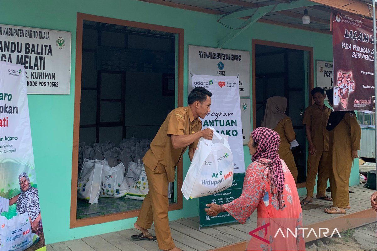 Perajin purun di Desa Kabuau terima berkah HUT ke-32 Adaro