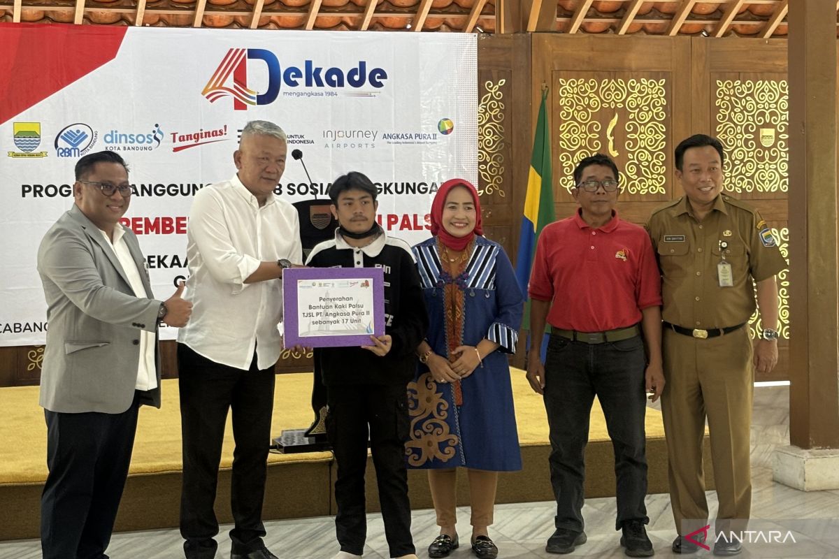 Pemkot Bandung fasilitasi pembuatan kaki palsu untuk disabilitas