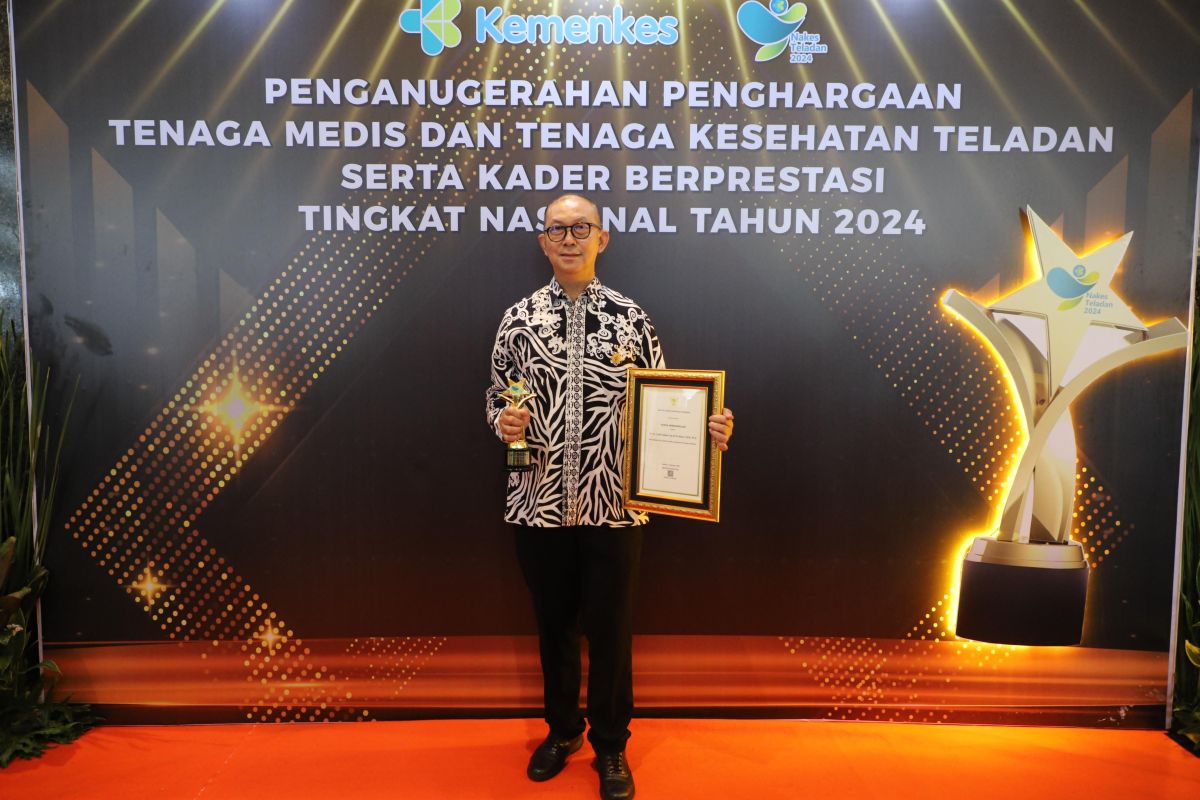 Chairman Gatam Institute raih penghargaan tenaga medis teladan dari Kemenkes