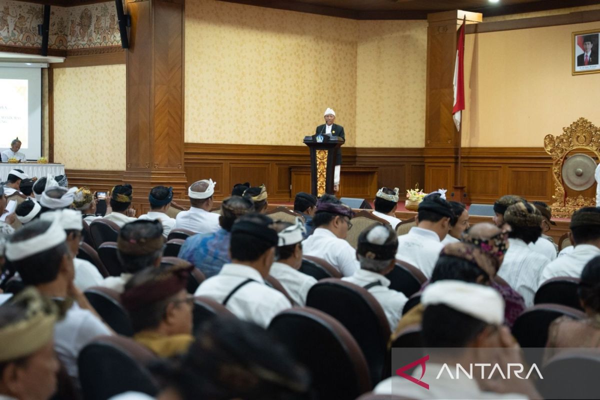 Pesemetonan Pratisentana Bandesa Manik Mas Kabupaten Badung gelar Paruman Madya