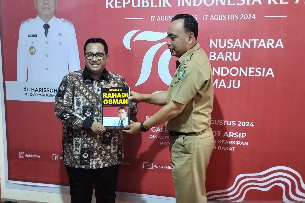 Arpusda Kalbar mengarsipkan sejarah lokal perjuangan Rahadi Usman