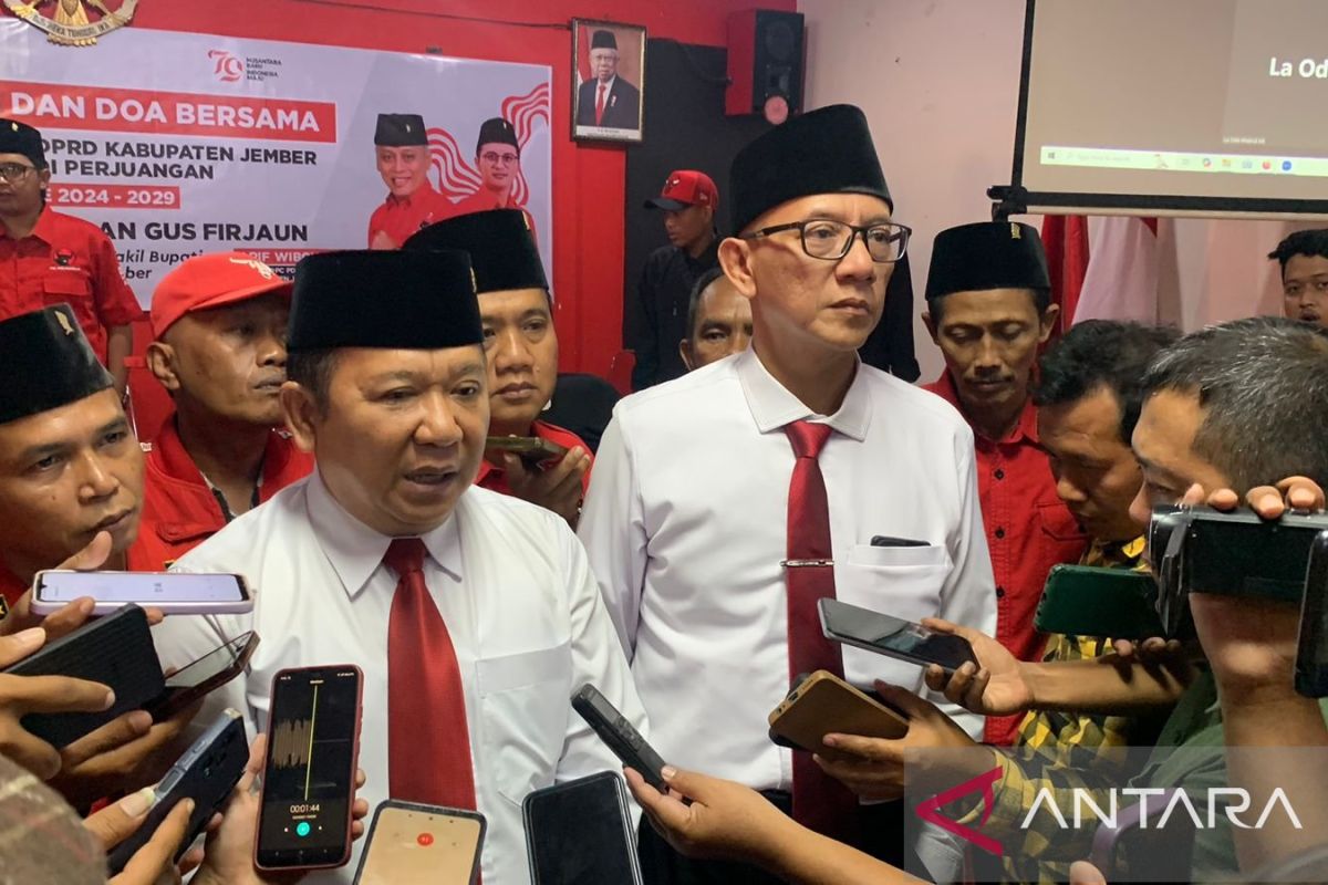 Petahana Hendy-Gus Firjaun terima rekom PDIP maju Pilkada Jember