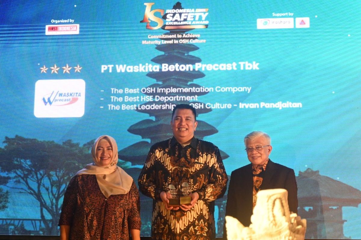 WSBP Wins Four Awards at Indonesia Safety Excellence Awards 2024