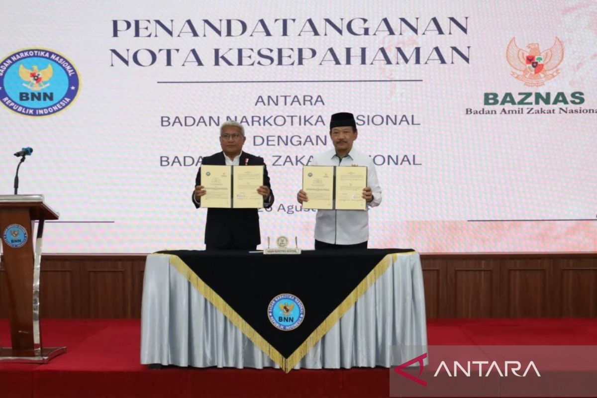 Baznas, BNN to use alms funds to fight drug abuse