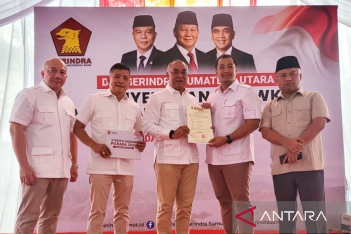 Gerindra dan Golkar usung pasangan Harun Musthafa - Ichwan Husein di Pilkada Madina