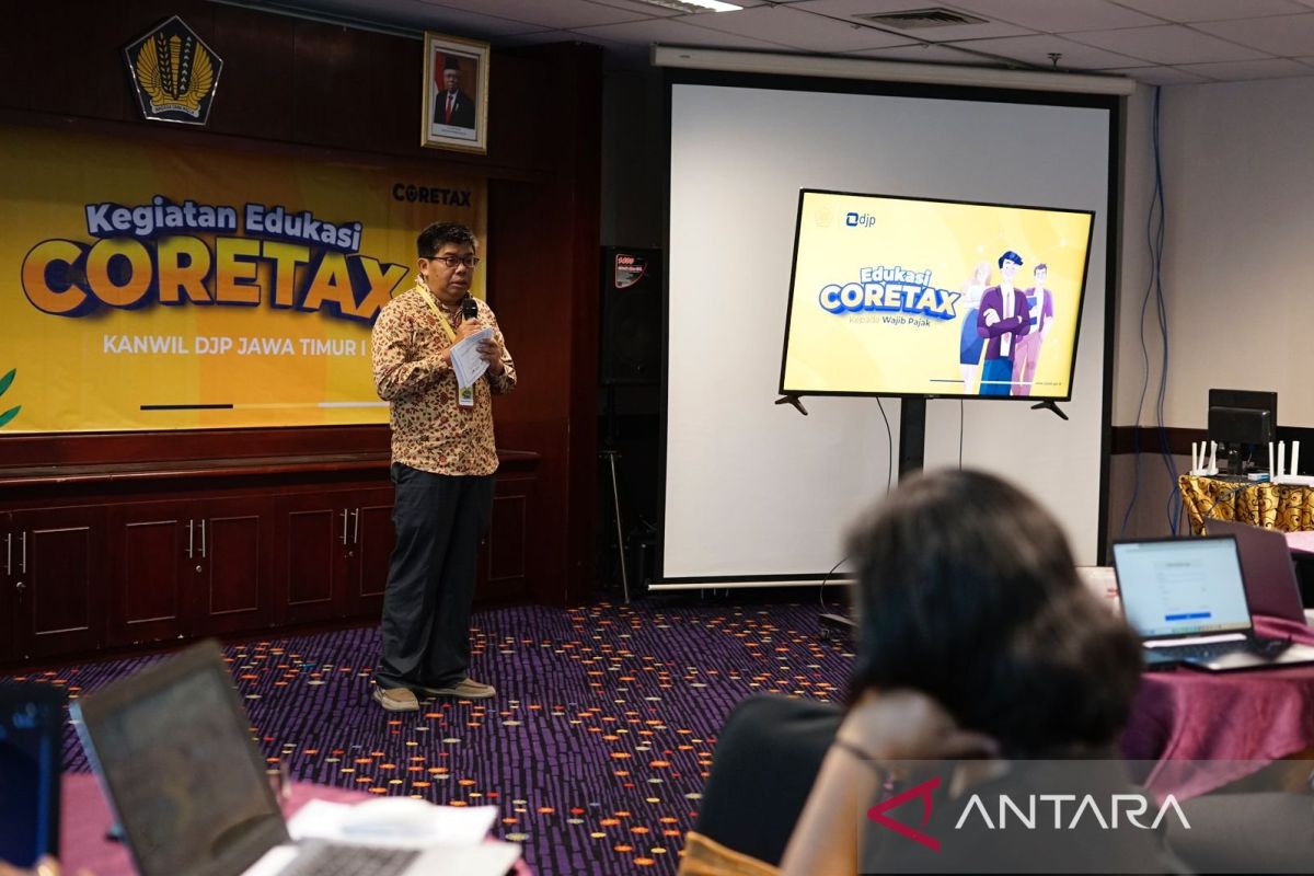 Kanwil DJP Jatim I diseminasi coretax system kepada WP prioritas