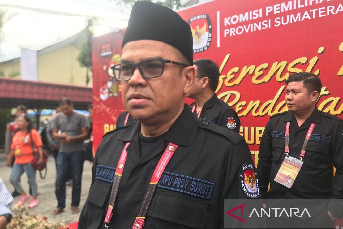 KPU Sumut terima pendaftaran Bobby Nasution dan Surya di Pilkada 2024