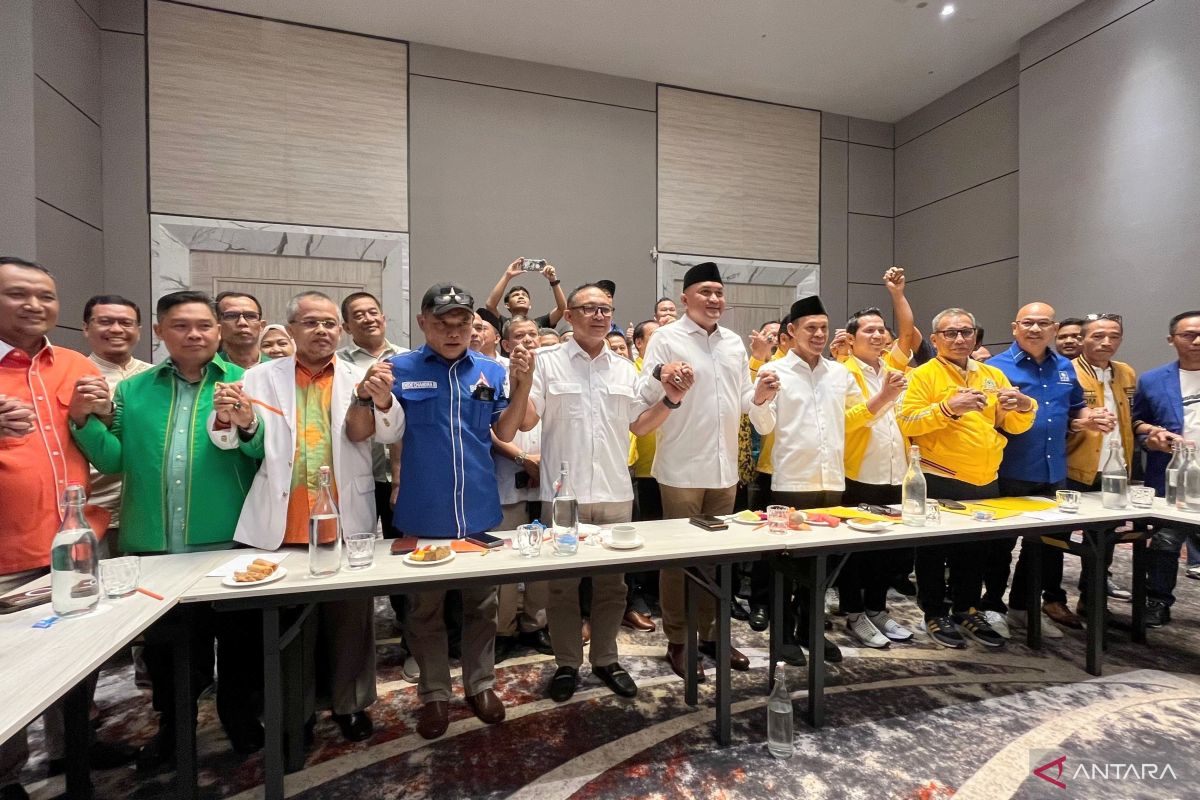 Gerindra borong tujuh parpol hadapi Pilkada Kabupaten Bogor 2024