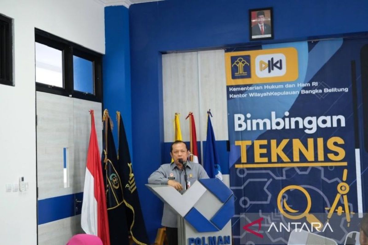 Kanwil Kemenkumham Babel gelar bimtek dan paten drafting di Poltekman