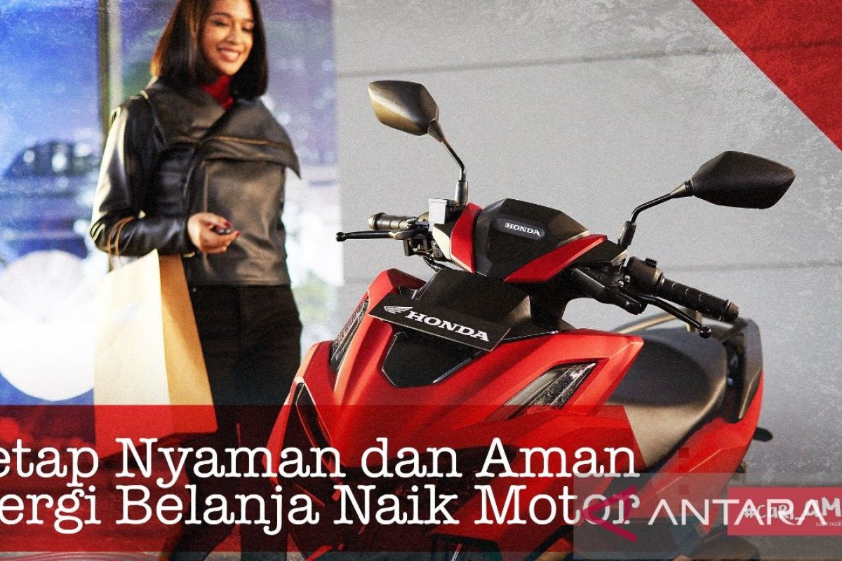 Honda Babel bagi tips agar tetap nyaman dan aman di jalan saat pergi berbelanja dengan sepeda motor