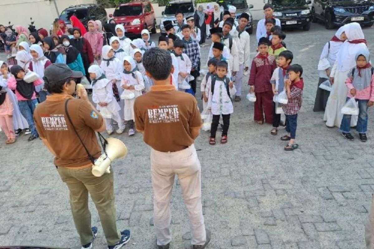 Kopi Darat XCI DBest menebar kebahagiaan dan rezeki kepada anak yatim