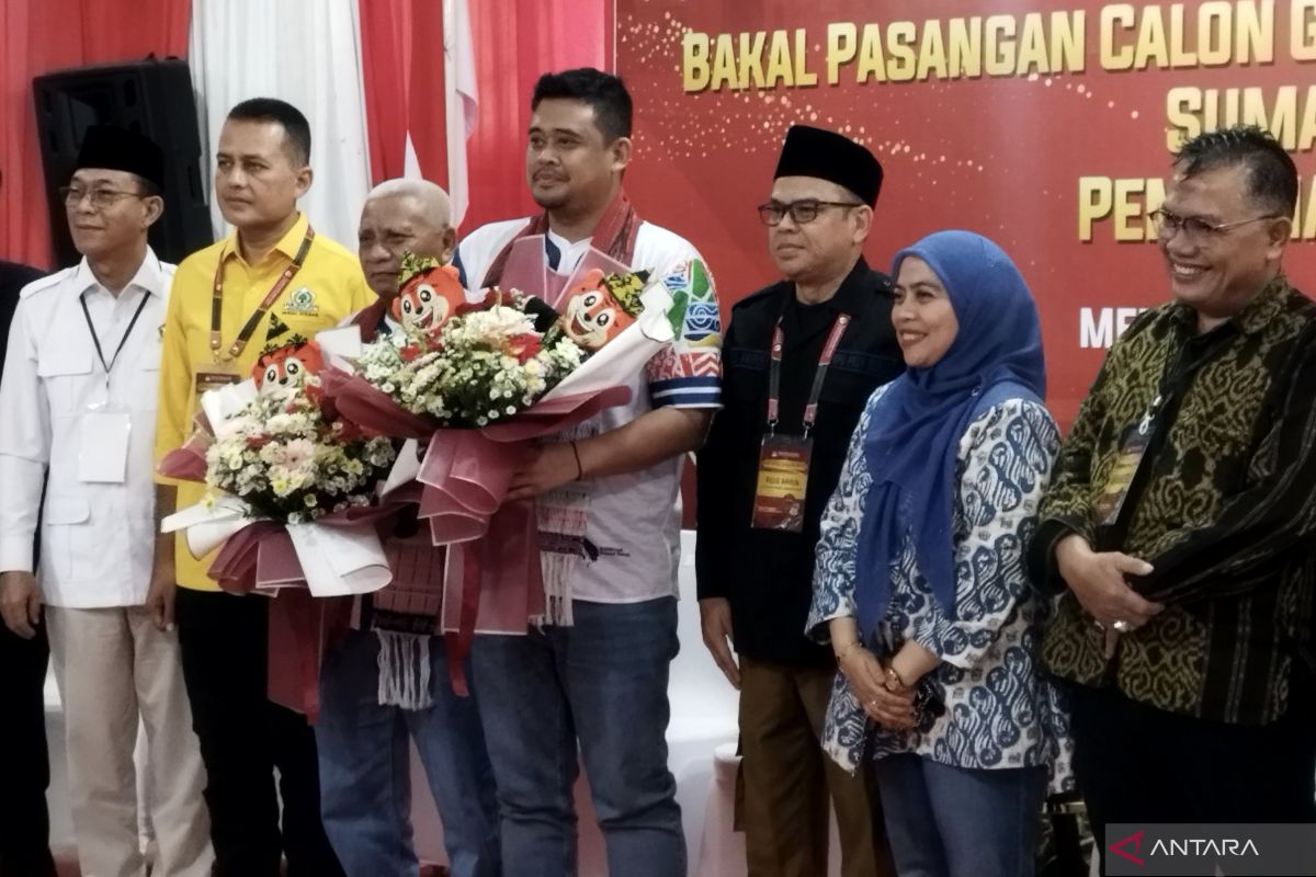 KPU-Bawaslu RI awasi langsung pendaftaran Bobby di KPU Sumut