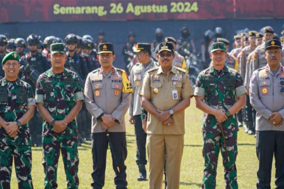 TNI dan Polri bersinergi kawal terciptanya pilkada damai di Jateng